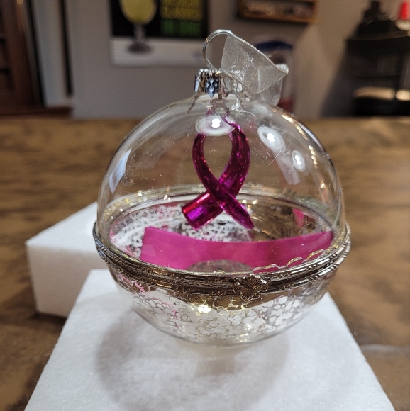 Breast Cancer Crusade Ornament - Picture 1 of 7